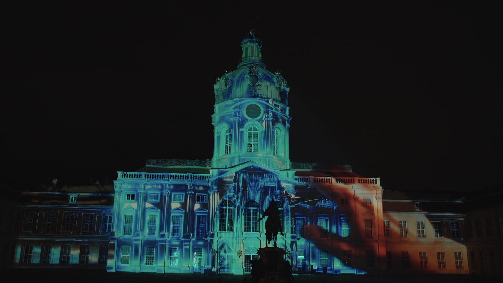The Cathedral of the Infinite Scroll by RE:SORB — projection content for Charlottenburg Palace, Festival of Lights Berlin 2025