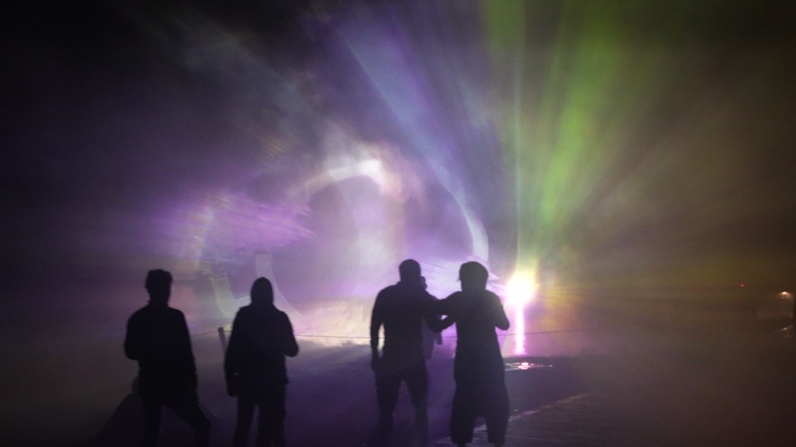 RE:SORB — the holographic light installation at Outdoor installation 2023, view 2 of 6