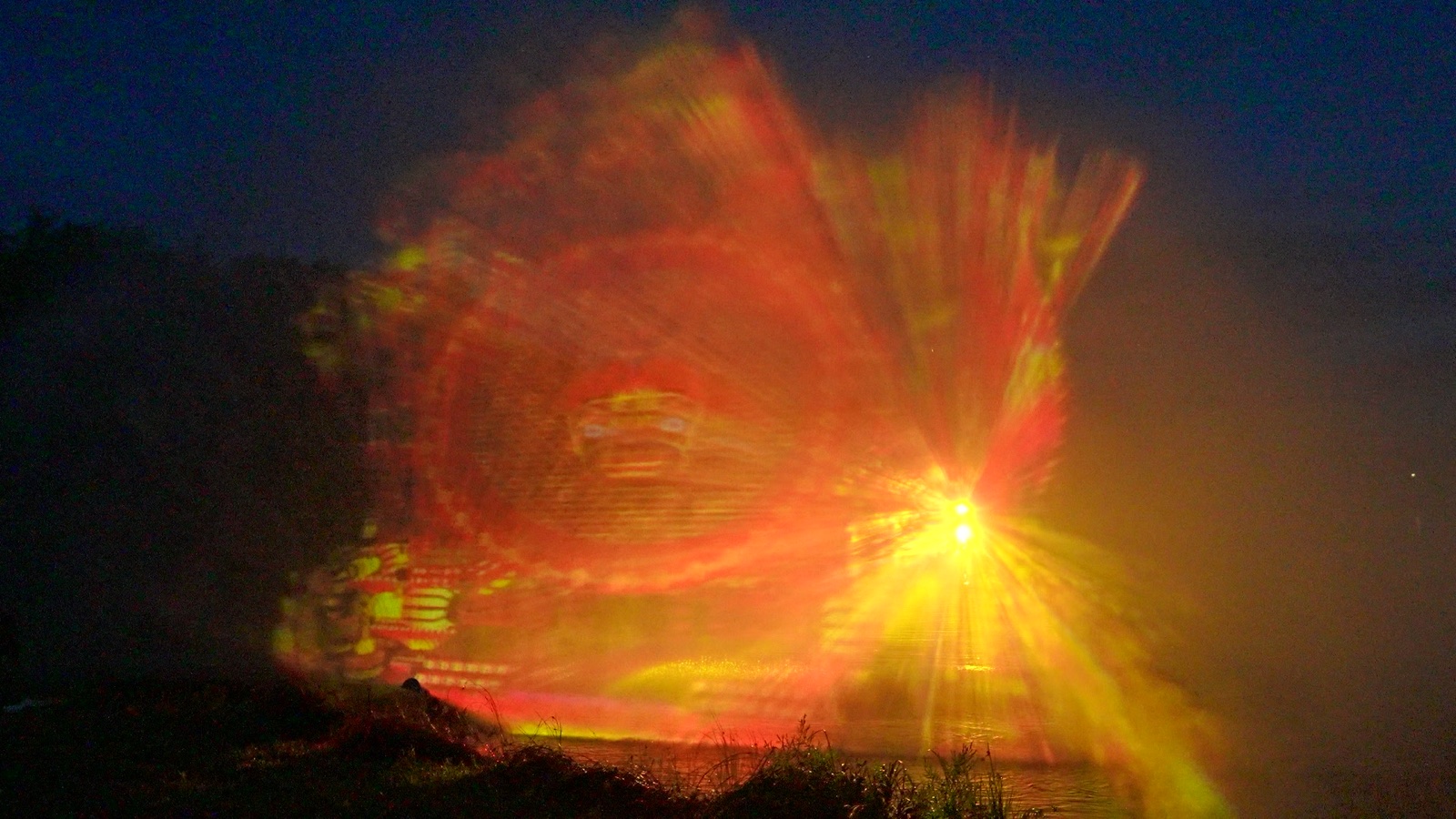 RE:SORB — the holographic light installation at Outdoor installation 2023, view 3 of 6