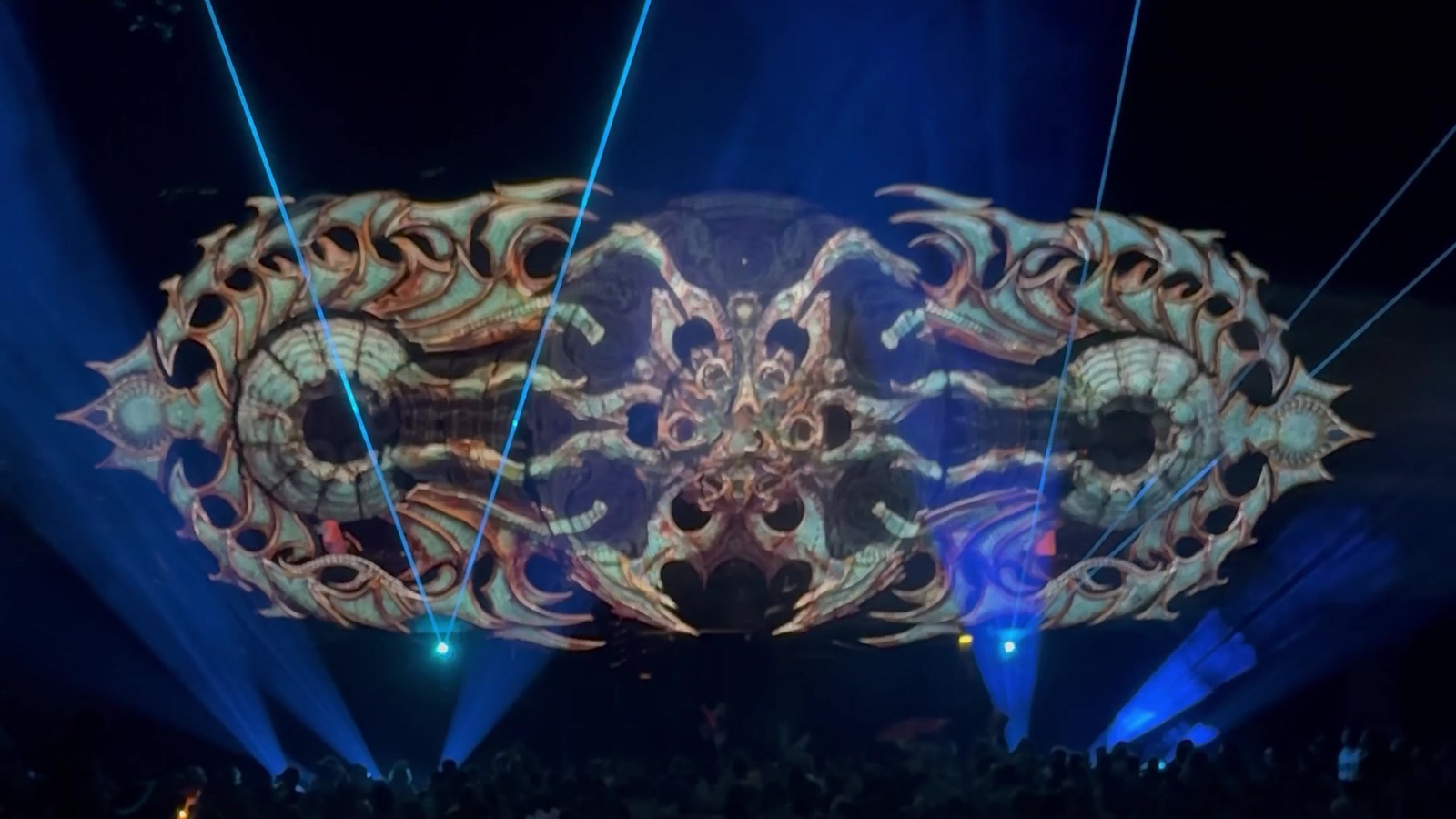 RE:SORB — the mapped stage at Hive stage and Swamp 2026, view 2 of 4