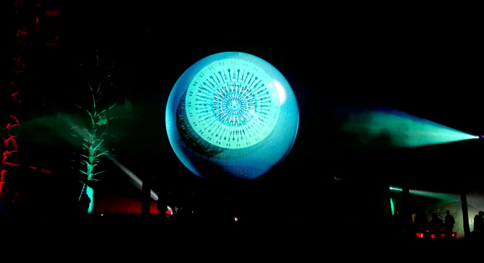 RE:SORB — the mapped stage at Projection sphere 2019, view 3 of 6