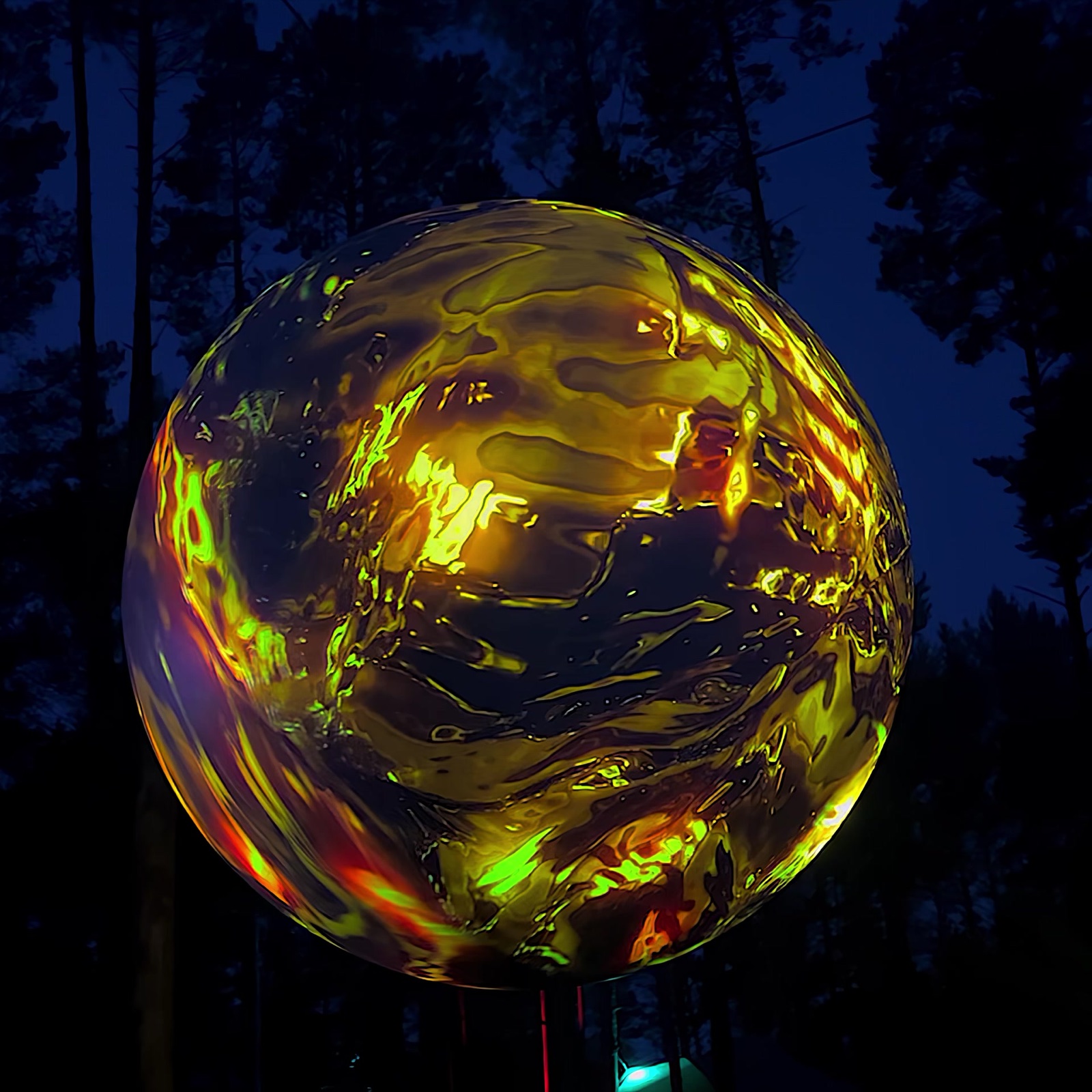 RE:SORB — the mapped stage at Projection sphere 2019, view 4 of 6