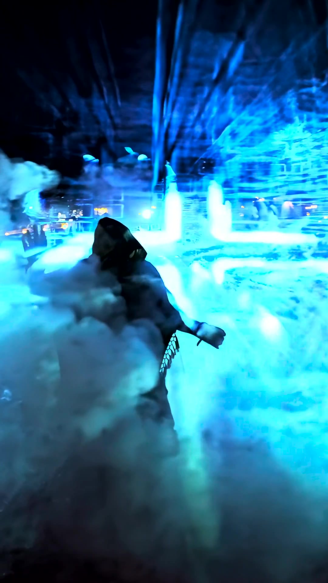 RE:SORB — the holographic light installation at Kurumayama-Kogen Skypark Resort 2024, view 3 of 3