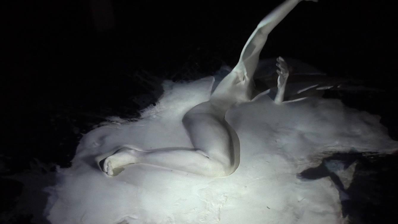 RE:SORB — the projected artwork at Urban Spree, Berlin 2014